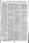 Ipswich Journal Saturday 16 September 1786 Page 1
