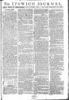 Ipswich Journal Saturday 07 July 1787 Page 1