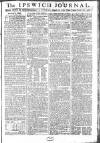 Ipswich Journal Saturday 18 August 1787 Page 1