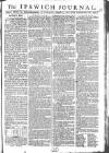 Ipswich Journal Saturday 25 August 1787 Page 1