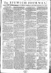 Ipswich Journal Saturday 15 September 1787 Page 1