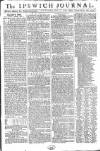 Ipswich Journal Saturday 14 June 1788 Page 1