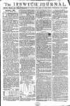 Ipswich Journal Saturday 12 July 1788 Page 1