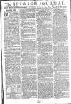 Ipswich Journal Saturday 06 June 1789 Page 1