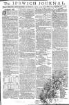 Ipswich Journal Saturday 03 July 1790 Page 1