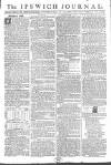 Ipswich Journal Saturday 18 September 1790 Page 1