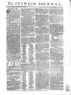 Ipswich Journal Saturday 05 November 1791 Page 1