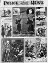 Illustrated Police News Saturday 21 February 1885 Page 1