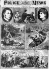 Illustrated Police News Saturday 21 August 1886 Page 1
