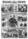 Illustrated Police News Saturday 26 February 1887 Page 1