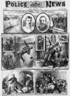 Illustrated Police News Saturday 21 December 1889 Page 1
