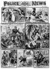 Illustrated Police News Saturday 12 July 1890 Page 1