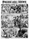 Illustrated Police News Saturday 23 August 1890 Page 1