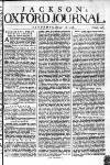 Oxford Journal Saturday 28 February 1756 Page 1