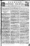 Oxford Journal Saturday 29 September 1759 Page 1