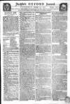 Oxford Journal Saturday 19 November 1774 Page 1