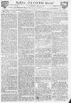 Oxford Journal Saturday 10 March 1781 Page 1