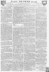 Oxford Journal Saturday 23 March 1782 Page 1