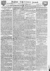 Oxford Journal Saturday 12 October 1782 Page 1