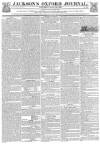 Oxford Journal Saturday 23 August 1828 Page 1