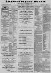 Oxford Journal Saturday 01 December 1883 Page 1