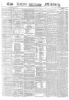 Leeds Mercury Monday 07 October 1861 Page 1