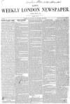 Lloyd's Weekly Newspaper Sunday 28 May 1843 Page 1