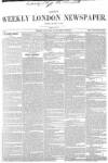 Lloyd's Weekly Newspaper Sunday 13 August 1843 Page 1
