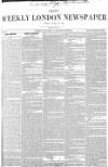 Lloyd's Weekly Newspaper Sunday 20 August 1843 Page 1