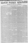 Lloyd's Weekly Newspaper Sunday 27 November 1853 Page 1