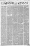 Lloyd's Weekly Newspaper Sunday 21 November 1858 Page 1