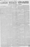Lloyd's Weekly Newspaper Sunday 07 February 1864 Page 1