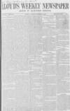Lloyd's Weekly Newspaper Sunday 13 November 1864 Page 1