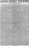 Lloyd's Weekly Newspaper Sunday 20 February 1870 Page 1