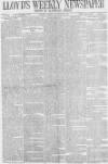 Lloyd's Weekly Newspaper Sunday 25 January 1874 Page 1