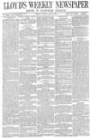 Lloyd's Weekly Newspaper Sunday 27 January 1878 Page 1