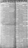 Lloyd's Weekly Newspaper Sunday 01 May 1892 Page 1