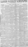 Lloyd's Weekly Newspaper Sunday 12 February 1893 Page 1