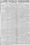 Lloyd's Weekly Newspaper Sunday 15 January 1899 Page 1