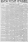 Lloyd's Weekly Newspaper Sunday 26 February 1899 Page 1