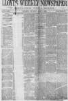 Lloyd's Weekly Newspaper Sunday 07 January 1900 Page 1