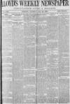 Lloyd's Weekly Newspaper Sunday 28 January 1900 Page 1