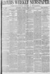 Lloyd's Weekly Newspaper Sunday 18 February 1900 Page 1