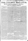 London Dispatch Sunday 27 November 1836 Page 1