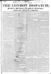 London Dispatch Sunday 04 December 1836 Page 1