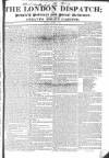 London Dispatch Sunday 08 January 1837 Page 1