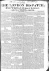 London Dispatch Sunday 05 February 1837 Page 1