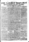 London Dispatch Sunday 02 July 1837 Page 1