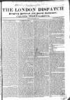 London Dispatch Sunday 03 September 1837 Page 1