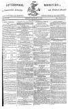 Liverpool Mercury Friday 01 January 1813 Page 1